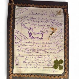 Lyric Zine Brackish Water Taffy